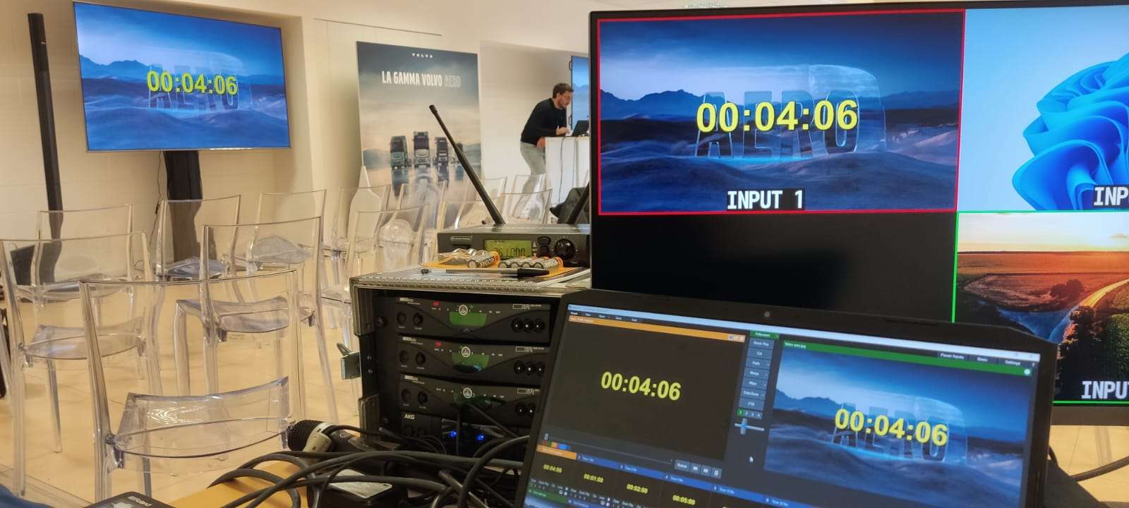 Service audio video Volvo