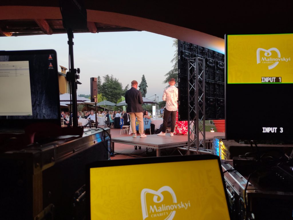 Malinovsky Charity Night evento ai Colli Malinovsky Charity Night evento ai Colli