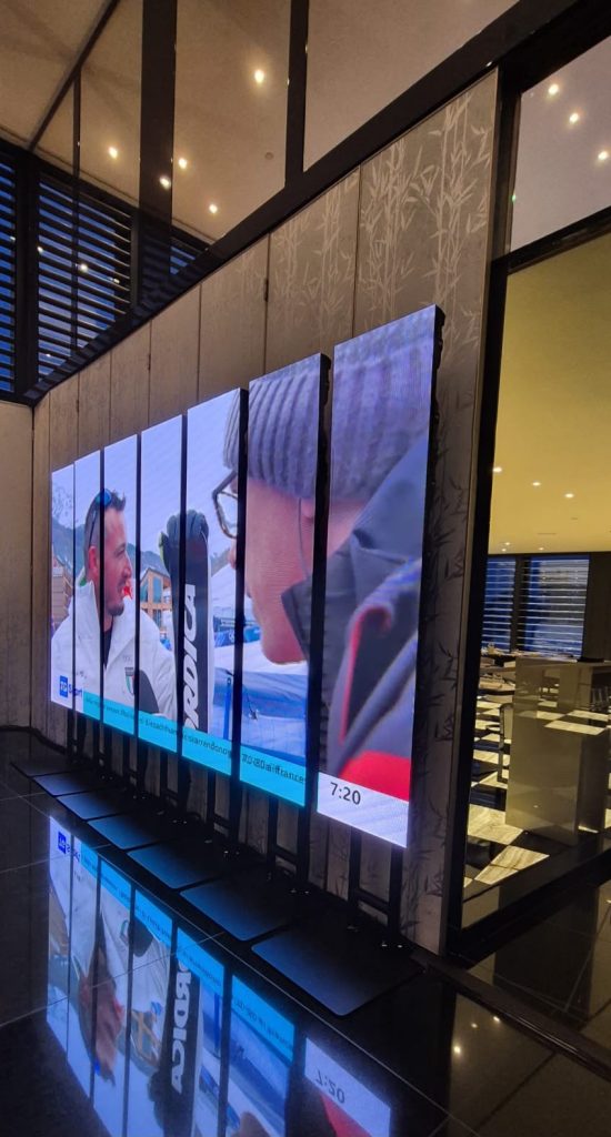 Armani Hotel installazione